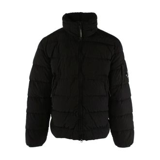 C.P. Company Winter Jackets, male, Black, Size: L Chrome-R Jacket