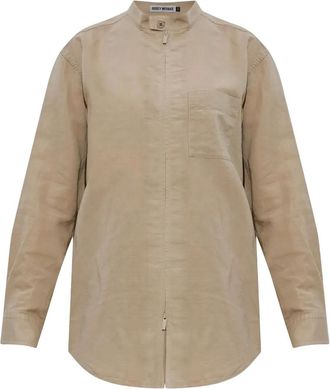 Issey Miyake Camicia con bottoni - Toni neutri