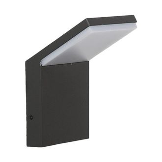 Lucande L&aacute;mpara de pared Led exterior de Aluminio Negro