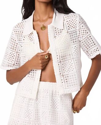 Astr Loren Shirt In White