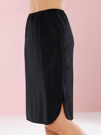 Nina Von C. Unterrock NINA VON C., Damen, Gr. 38, schwarz, 81% Viskose, 19% Polyester, unifarben, R&ouml;cke Unterrock