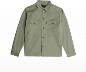 G-Star Jassen, Heren, Groen, S, Katoen, Core Lichtgewicht Overshirt