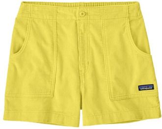 Patagonia Retro Cord Shorts Shorts f&uuml;r Damen | gelb