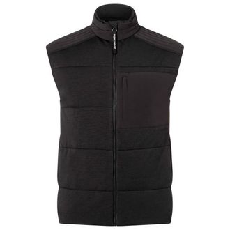 super.natural Shield DWR Vest Merinogilet f&uuml;r Herren | schwarz