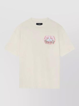 Amiri chateau graphic sketch crew neck t shirt