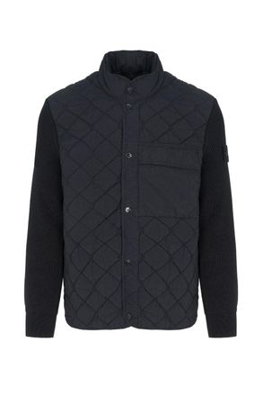 Stone Island GHOST QUILTED 4100016 JACKET Size: XL, colour: BLACK