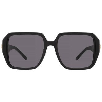 Versace Dark Grey Square Ladies Sunglasses VE4472D GB1/87 56