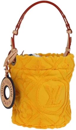 Louis Vuitton Pre-owned Tejido bolsos-louis-vuitton - Pre-owned - Mujer - Amarillo - ONE SIZE