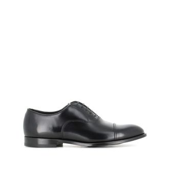 Doucal's Veterschoenen - Heren - Nette schoenen - Zwart - 44 1/2 EU - Leer - Schoenen