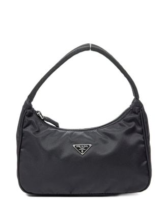 Prada 1990s top-handle shoulder bag - Black