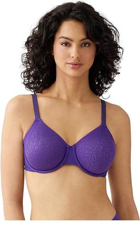 Wacoal Inside Job Underwire Bra Womens Bra Purple Indigo : 32DDD, Elastane/Lace/Nylon