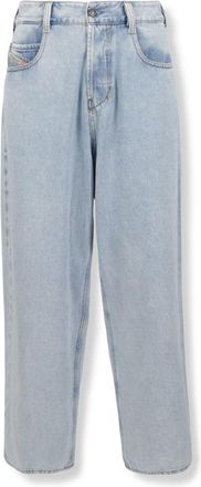 Diesel Classic Straight-Leg Jeans With Vintage Fade