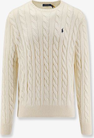 Ralph Lauren Maglia in cotone con lavorazione a trecce - POLO RALPH LAUREN - gender_Man