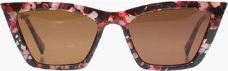 Reality Eyewear Rapture Sunglasses in Lilac Turtle at Nordstrom