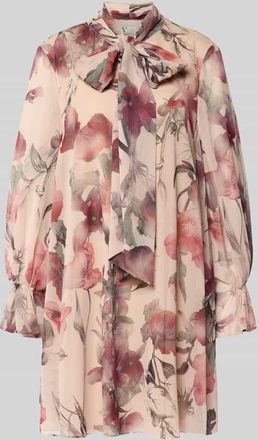 Vera Mont Cocktailkleid mit Schluppe in Rosa, Größe 34