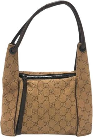 Gucci Pre-owned Tela borse-gucci - - Pre-owned - Donna - Marrone - ONE SIZE