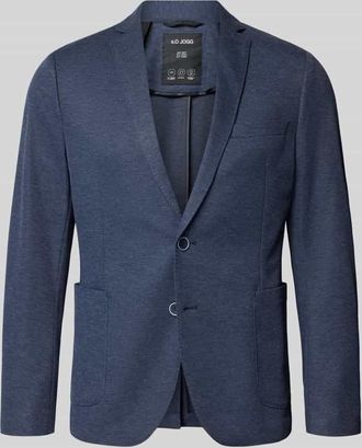 s.Oliver Black Label Regular Fit Anzugsakko mit Viskose-Anteil in Blau, Gr&ouml;&szlig;e 102