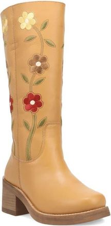 Dingo Bloom Embroidered Boot in Plantain at Nordstrom, Size 8.5