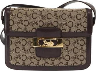 Celine Pre-owned Vintage Cross Body Bag - Dames - Vintage Schoudertas - Beige - ONE Size - Vintage