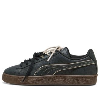 Puma (WMNS) PUMA Suede Bloom Dress-Up Black Chocolate 409002-01