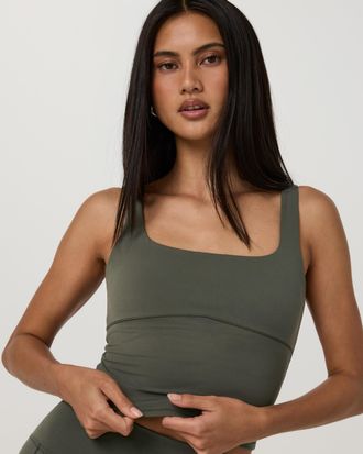 Vuori Clothing AllTheForm Support Tank Top | Velvet Violet | XS, Size Extra Small