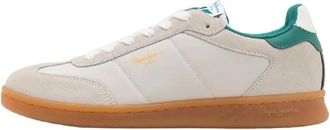 Pepe Jeans London Sneakers met eigentijdse stijl voor mannen - Heren - Sneakers - Beige - 45 EU - Schoenen