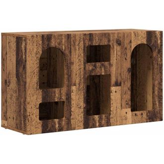 vidaXL Sideboard Old Wood 100 x 35 x 59 cm Engineered Wood vidaXL