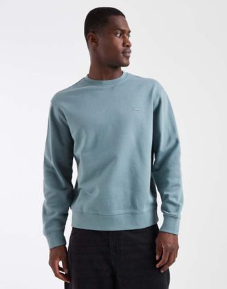 Levi's felpa con logo originale blu