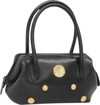 Bally Pre-owned Handbags, female, Black, Size: ONE SIZE Pre-owned Leather Handbag