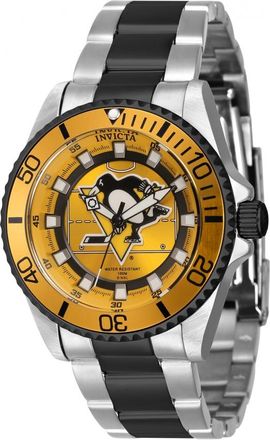 Invicta NHL Pittsburgh Penguins Quartz Ladies Watch 42208