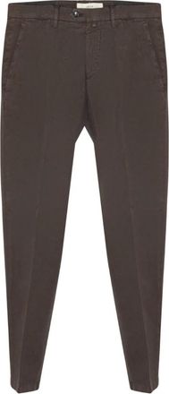 BRIGLIA 1949 Uomo, Pantaloni, Marrone, M, new