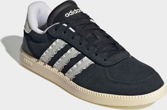 adidas Sneaker ADIDAS SPORTSWEAR BREAKNET SLEEK, Damen, Gr. 38,5, core schwarz, core wei&szlig;, warm vanilla, Leder, Synthetik, Schuhe Sneaker