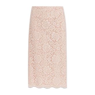 Valentino Garavani Dames, Rokken, Roze, Maat: XS Katoen