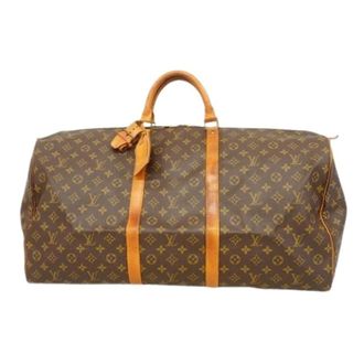 Louis Vuitton Pre-owned Weekend Bags, unisex, Brown, Size: ONE SIZE Pre-owned Boston Bag