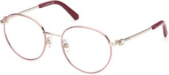 Swarovski Brillen - Dames - Brillen - Roze - 52 MM - Accessoires