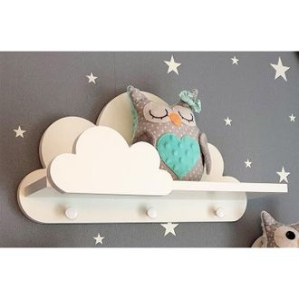 OEM Estanter&iacute;a Laguna Cloud Con Percha - Prestige