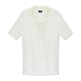 Lacoste Polo Shirts, unisex, White, Size: M/L Runway Sheer Piqu&eacute; Polo