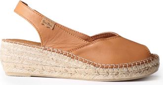 Toni Pons Womens Leather Espadrille - BERNIA-P Tan, 41 EU - 8 UK