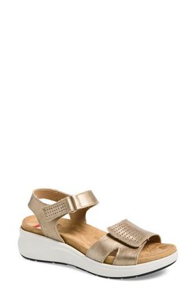 On Foot Marta Sandal in Metalizado Taupe at Nordstrom, Size 8.5 Us