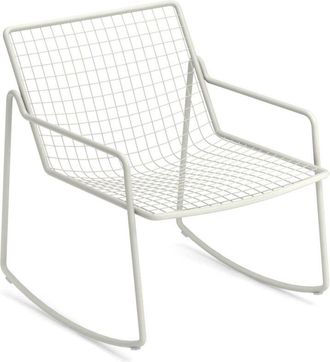 Emu Rio Poltrona a Dondolo Bianco Raggrinzato 9002