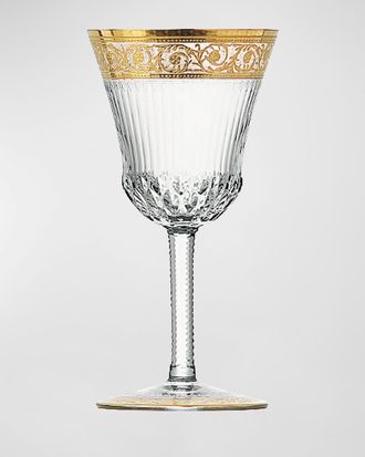 Saint-Louis Thistle Gold American Water Glass