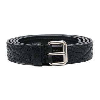 Prada Belts, male, Black, 85 CM, Calf Leather Belt