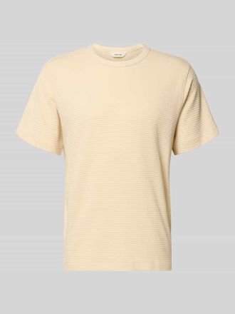 Selected Regular Fit T-Shirt aus reiner Baumwolle Modell COOPER in Sand, Gr&ouml;&szlig;e XXL