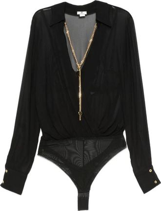 Elisabetta Franchi Wrap-style Long-sleeve Bodie