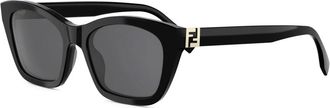 Fendi Forever Zonnebril - unisex - Accessoires - Zwart - Maat: 54 MM