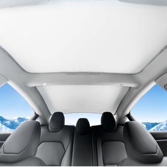 OEM Parasol De Techo Compatible Con El Model 3, Parasol Para Coche Compatible Con Tesla Model 3 2023-2024, Parasol Plegable Para Techo Corredizo De Coche,