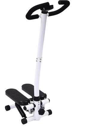 OEM Stepper De Fitness, Altura Ajustable, Bandas De Resistencia Incluidas, Color Negro