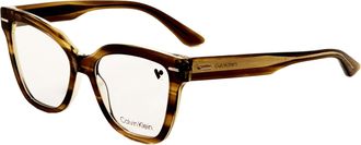 Calvin Klein Womens 54 mm Green Opticals