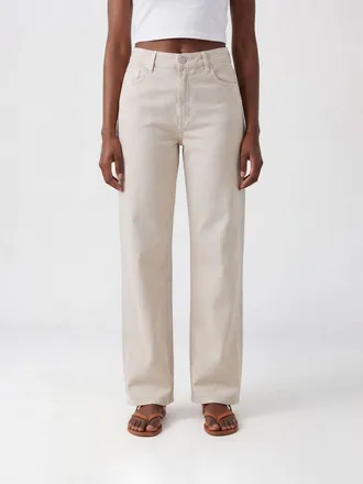 Rag & Bone Jeans Sofi a gamba larga in denim a vita media