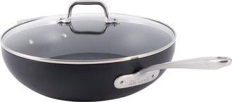 All-Clad HA1 Expert Hard Anodized Nonstick 12-Inch Chefs Pan With Lid in Black at Nordstrom